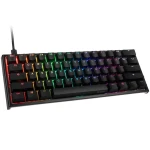 Ducky One 2 Pro Mini Klaviatūra žaidimams, RGB LED - Cherry Sidabrinis (US)