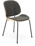 K467 chair natural oak / dark pilkas