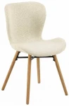 Dining chair BATILDA-A1 beige/oak