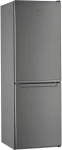 WHIRLPOOL Šaldytuvas W5 711E OX 1, F energijos klasė, 176,3 cm, 308 L, Mažiau šalčio, Inox