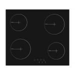 Simfer | Hob | H6.040.DECSP | Vitroceramic | Number of burners/cooking zones 4 | Touch | Black