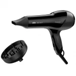 Braun | Hair Dryer | HD785 Satin Hair 7 SensoDryer | 2000 W | Number of temperature settings 4 | Ionic function | Diffuser nozzle | Black