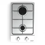 CATA | Hob | GI 3002 X | Gas | Number of burners/cooking zones 2 | Rotary knobs | Stainless steel