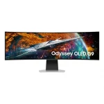 Samsung | Odyssey OLED G9 G95SC Monitor | LS49CG950SUXDU | 49 " | QHD | 32:9 | 240 Hz | 0.03 ms | 5120 x 1440 | 250 cd/m² | HDMI ports quantity 1 | Silver