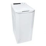 Candy | Washing Machine | CSTG 47TME/1-S | Energy efficiency class B | Top loading | Washing capacity 7 kg | 1400 RPM | Depth 60 cm | Width 41 cm | Display | LCD | NFC | White