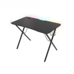 Genesis Holm 200 RGB Gaming Desk, Black | Genesis