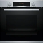 Bosch | Oven | HBA574BR0 | 71 L | Electric | Pyrolysis | Rotary and electronic | Height 59.5 cm | Width 59.4 cm | Stainless steel