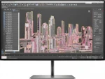 Hewlett Packard (HP) HP Z27u G3 QHD įkrovimo monitorius – 27 colių 2560x1440 QHD 350 nitų AG, IPS, USB-C(100W)/DisplayPort/HDMI/DP daisy grandinė, 4x USB 3.0, RJ-45/LAN, reguliuojamas aukštis pakreiptas/sukamas/sukamas, 3 metai