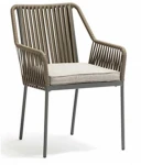 Chair ANDROS pilkas/taupe