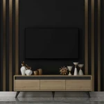 TV staliukas Kalune Design TV stalas Century - Sapphire Oak
