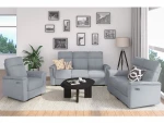 Trivietė sofa Loft Southbrook, pilka