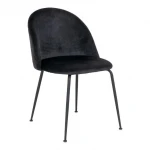 2-jų kėdžių komplektas House Nordic Geneve, juodas