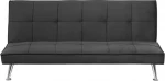 Beliani Sofa-lova pilka