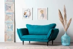 Kalune Design 2 vietų sofa-lova Vino Daybed - Petrol Žalias GR124\01