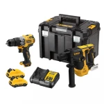 DEWALT Rinkinys COMBO 12V DCK2102L2T (DCH072 DCD706) 2x3,0Ah TSTAK