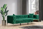 Hanah Home 3 vietų sofa Como - Žalias