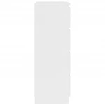 Šoninė spintelė, 60x35x98,5 cm, balta