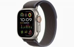 Apple Watch Ultra 2 GPS + Cellular, 49mm Titanium Case with Blue/Black Trail Loop - S/M MRF53EL/A