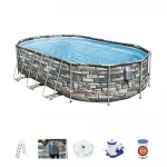 Ramiz Rėminis baseinas 610cm x 366cm x 122cm, Power Steel Swim