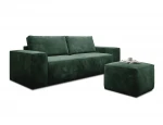 Sofa NORE Silla, tamsiai žalia