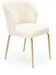 Gold K474 chair cream/auksinis