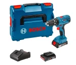 Bosch GSB 18V-21 (2x2,0Ah akum.) PROFESSIONAL Akumuliatorinis smūginis suktuvas - gręžtuvas