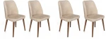 Kalune Design Kėdės rinkinys (4 vienetai) Dallas-550 V4