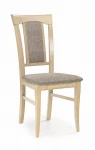 Prekė su pažeista pakuote.2-jų kėdžių komplektas Halmar Konrad, ąžuolo/smėlio spalvos