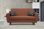 2 vietų sofa-lova Alkon - Tile Red