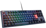 Ducky One 3 Cosmic Mėlyna TKL Klaviatūra žaidimams, RGB LED - MX-Ergo-Clear