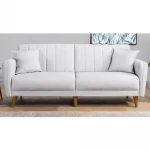 Kalune Design CREAM 3 vietų sofa-lova Aqua - Kreminis