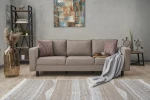 Kalune Design 3 vietų sofa Kale Linen - Kreminis