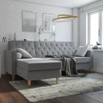 Sofa CosmoLiving by Cosmopolitan Liberty, pilka