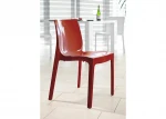 Kėdė, raudona spalva