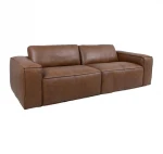 Sofa Home4You Burton, 235x99x81 cm, ruda