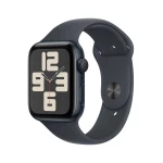 Apple Watch SE GPS 44mm Midnight Aluminium Case with Midnight Sport Band - S/M MXEJ3ET/A