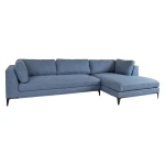 Kampinė sofa Bria, mėlyna