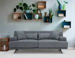 Kalune Design 2 vietų sofa Bentley 2 Seater - Pilkas