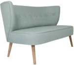 Kalune Design 2 vietų sofa Bienville - Indigo Mėlyna