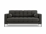 Sofa Cosmopolitan Design Bali 3S, tamsiai pilka/juoda