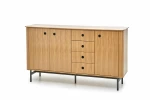 SMART KM-1 chest color: natural oak/juodas