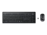 FUJITSU Belaidė Klaviatūra ir pelė LX410 US