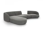 Modulinė sofa Micadoni Miley, pilka