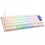 Ducky One 3 Classic Pure Baltas Mini Klaviatūra žaidimams, RGB LED - MX-Brown