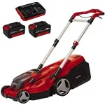 Einhell RASARRO Push lawn mower Baterija Juodas, Raudona