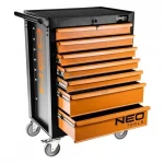 Wózek narzędziowy Neo Szafka narzędziowa 7 szuflad, 129 el. (84-222+G)