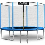 Neo Sport batutas su išoriniu tinklu ir kopėčiomis, 312 cm