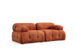 Sofa Petite 2, oranžinė