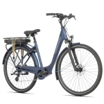 Elektrinis dviratis Rock Machine Cityride E100SD 28", mėlynas