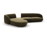 Modulinė sofa Micadoni Miley, žalia